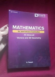 Mathematics for JEE (Advanced) Vectors and 3D Geom