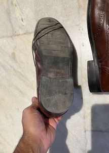 Brown Leather Formal Shoes