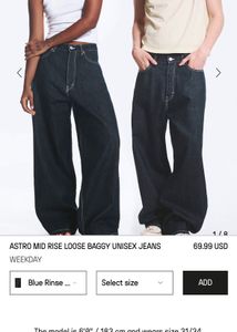 Vintage Raw Denim Jeans