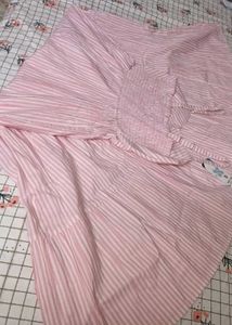 Cute Pink Striped Tiered Maxi Dress 😻👗