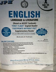 ✨ Score 95+ Class 10 English JPH Guide! ✨