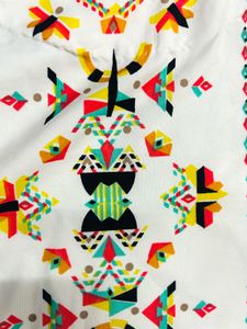 White Embroidered Kurta