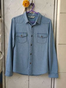 Light Wash Denim Shirt