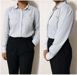 GAP Blue Striped Shirt