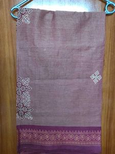 Elegant Maroon Embroidered Saree
