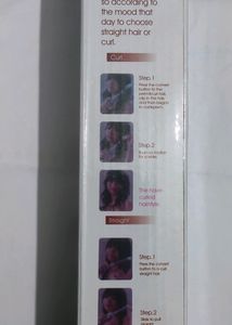 2 in 1 Hair Straightener &amp; Curler, Brand New, Box Packed, ₹250 or 2400 coins