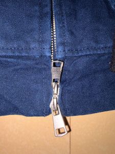 Men's Navy Blue Hooded Jacket