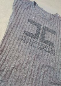 Silver American Brand Top
