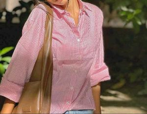 striped pink shirt