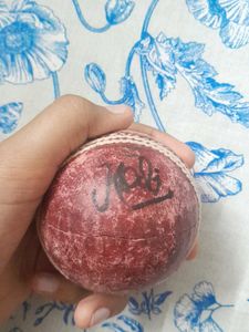 leather ball sighned by msd and virat kohli