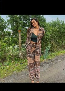 Boho Chic Printed Co-ord Set