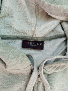 Grey Zip-Up Hoodie
