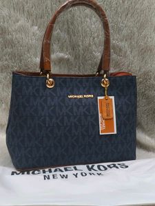 Michael Kors Blue Monogram HandBag💙