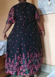 Elegant Floral Maxi Dress