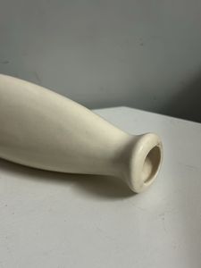 Cream Ceramic Vase