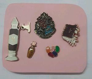 Harry Potter Inspired Mini Enamel Pin Set