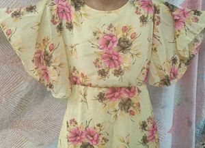 Floral Printed Dress – Elegant &amp; Stylish
