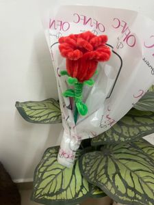 Handmade Red Rose Bouquet