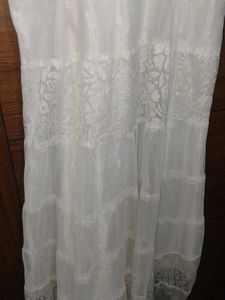 Elegant White Chikankari Kurta