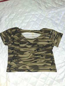 Camouflage Supreme Crop Top