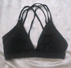 Black Sports Bra