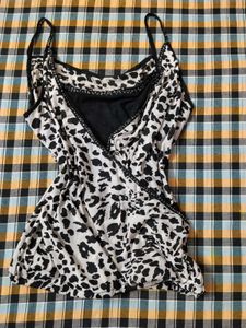 Leopard Print Camisole Top