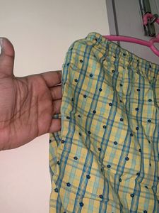Checkered Sleep Shorts