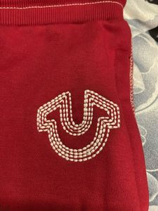 True Religion Red Sweatpants