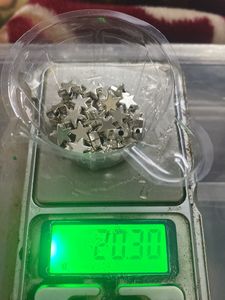 Star Space Beads Large Hole