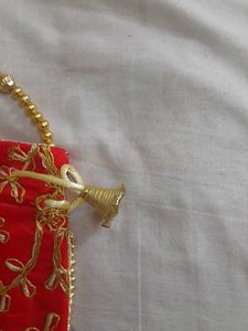 Red Embroidered Potli Bag🤩❤️