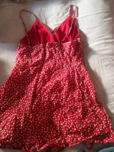 Chic Red Polka Dot Romper💃💃