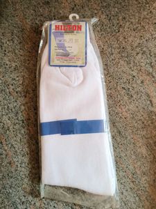 White Knee Length Socks