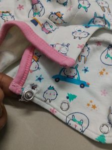 Cute Animal Print Baby Romper