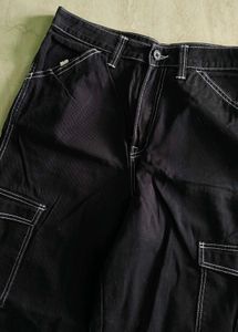 New H&amp;m Wide Cargo Jeans