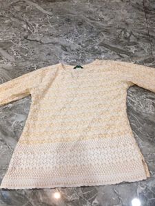 Elegant Chikankari Kurta