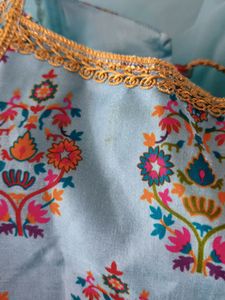 Blue Ethnic Wear Set (Girls)