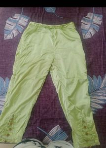 Taavi/ Biba Y2k Vintage Green Embroidered Kurta Se