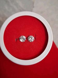 Sparkling Stud Earrings silver 92.5