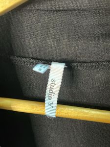 Black Cardigan with Belt