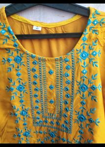 Yellow Kurti