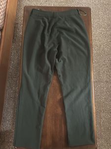 Olive Green Cover Story High Waisted Trouser