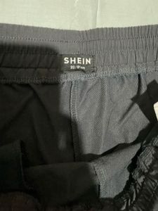 SHEIN brand Dark Grey Track Pants