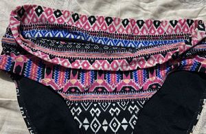 Patterned Bikini Bottom