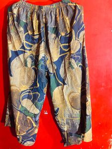 Abstract Print Palazzo Pants