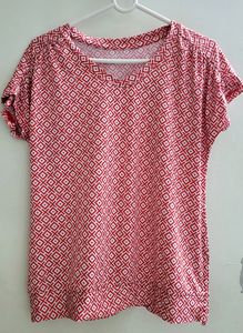 T Shirt Nice Print Stylish Sleeve