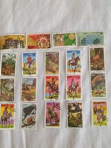 19 vintage stamps 1