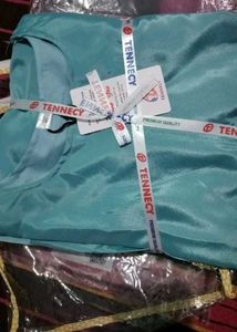 Silk Teal Kurta Set with Dupatta