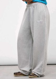 Grey Wide Leg Sweatpants 🤍