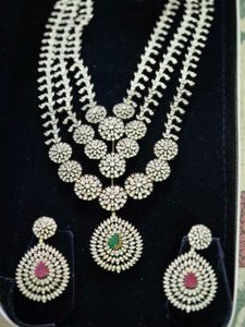 Stunning Diamond &amp; Ruby Earrings