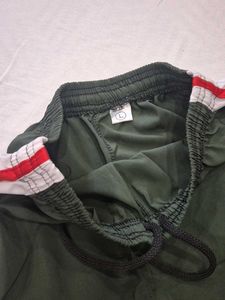 Green Graphic Shorts